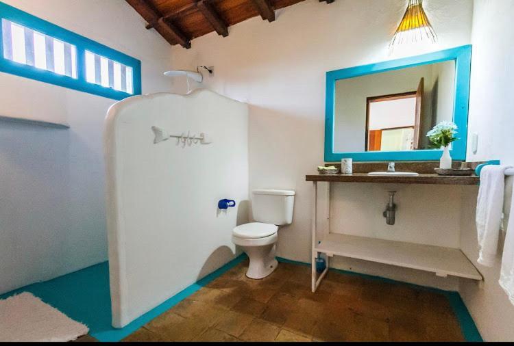 普拉亚埃斯佩洛Espelho Bahia Blue House住宿加早餐旅馆 外观 照片